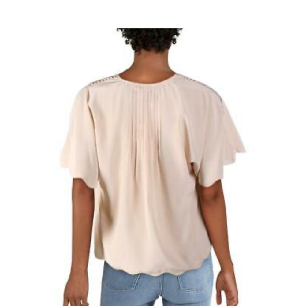 Joie Binna Silk top in “Pink Sky” color - Picture 2 of 6